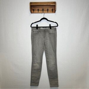 Madewell | Gray Denim‎ Jeans Low Skinny Mens 28 32